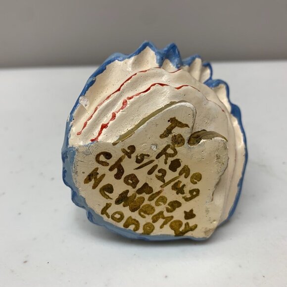 Vintage Blue Ceramic Dutch Girl Figurine - Picture 8 of 8